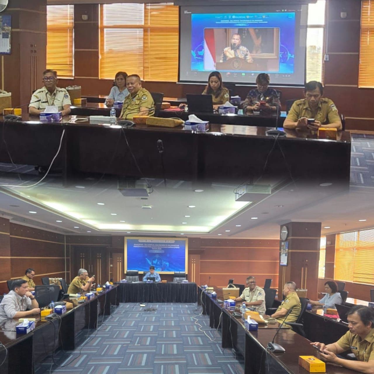 Acara Rakorwil wilayah Timur Percepatan perluasan Digitalisasi Daerah 2025